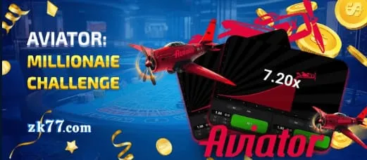 Aviator game in ZK77 Game APK